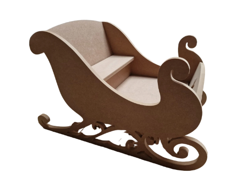 Wooden Decorative Sleigh 550mm