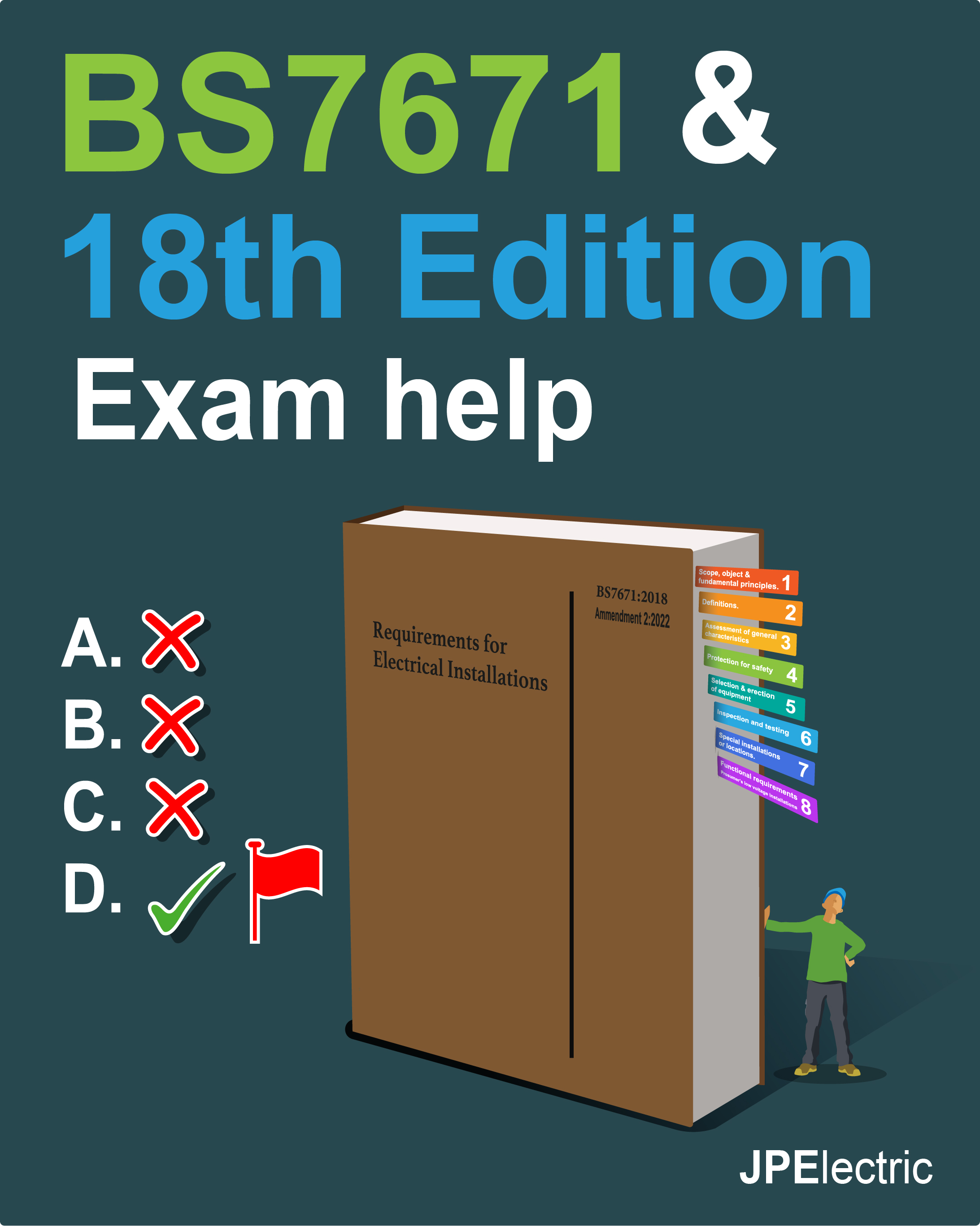 The 18th Edition exam and using BS7671
