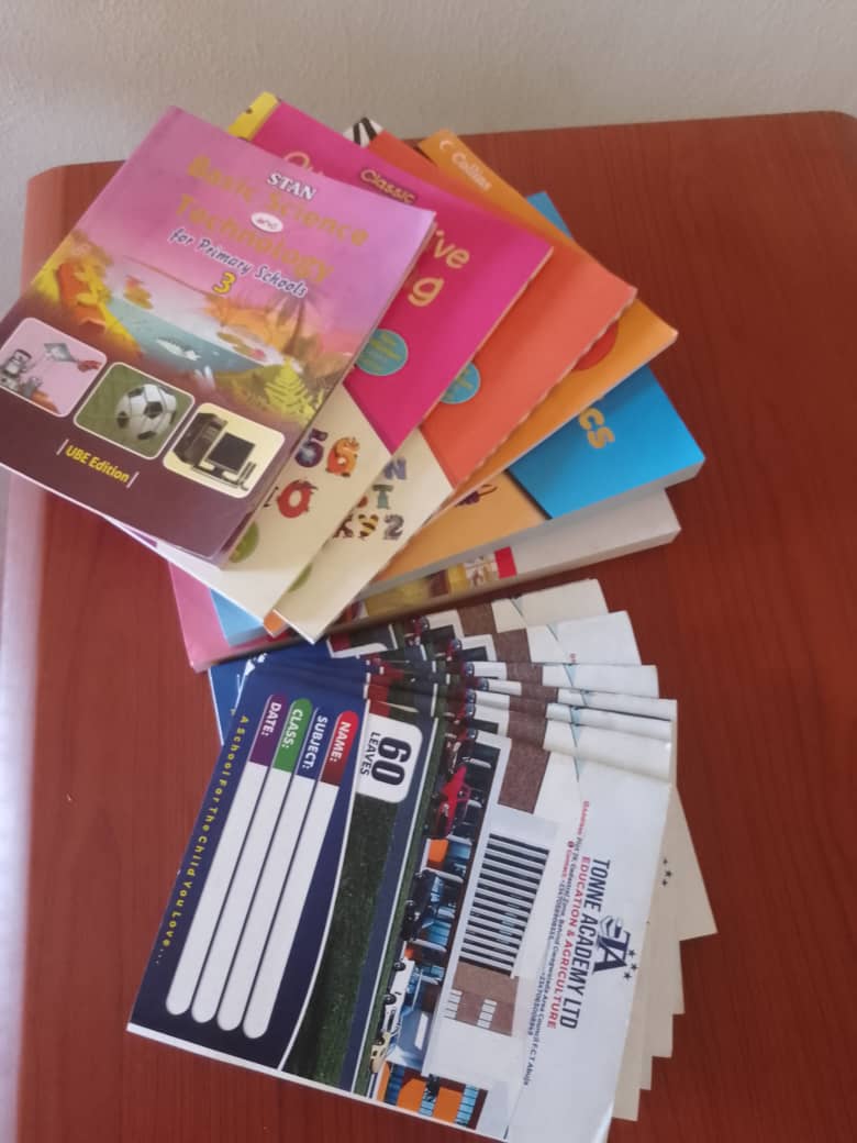Primary School Textbooks and Notebooks