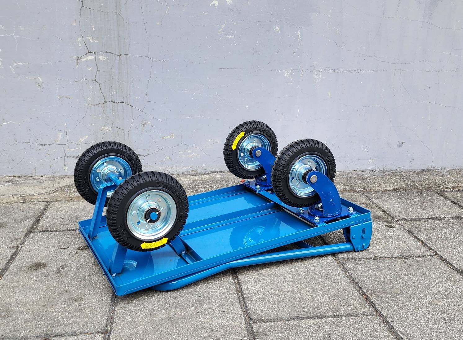 8"省力輪1.5尺x2.5尺活動鐵板車