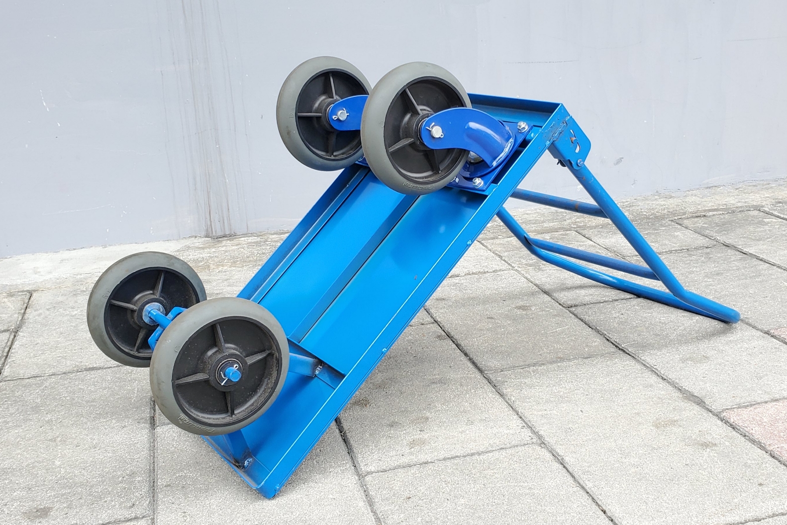 8"塑鋼輪1.5尺x2.5尺活動板車