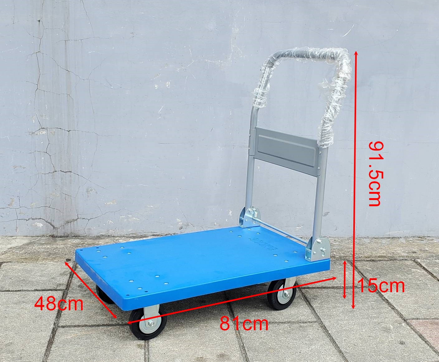 5"彈跳輪1.6x2.6塑鋼車 <JS>