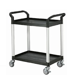  RA-808E 4"TPR輪二層塑膠多功能車 (小)