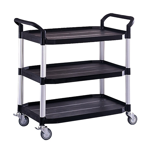 RA-808LA 4"TPR輪三層塑膠多功能推車 (大) 