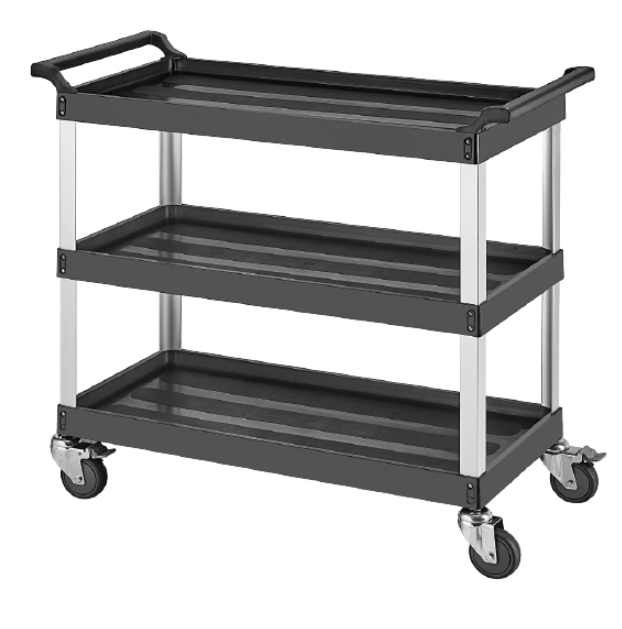 WH-909H 4"TPR輪三層塑鋼工作車 