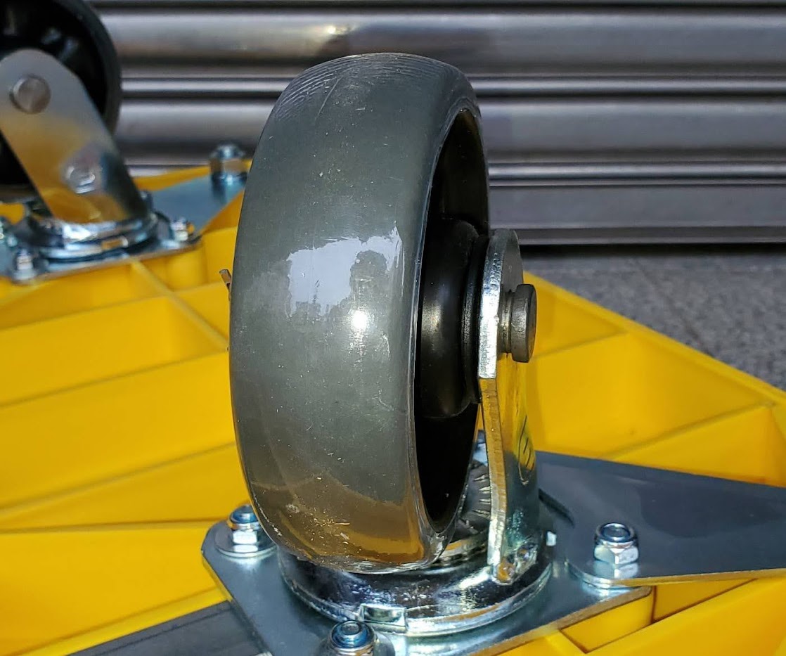 5"w型全效輪2x3塑鋼車 <D>