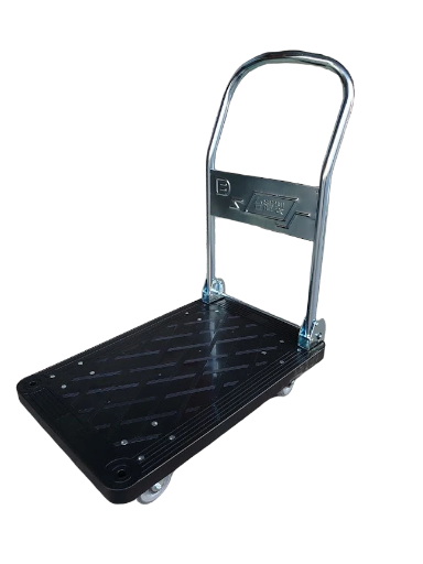 4"w型全效輪塑鋼車