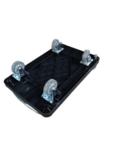 4"w型全效輪塑鋼車