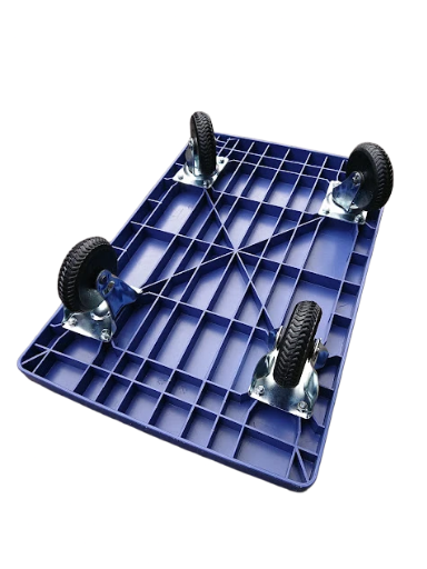 5"橡膠銑鐵輪1.5x2.5塑鋼車