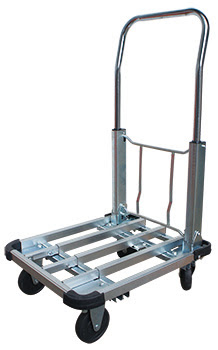 4"橡膠輪伸縮鋁車 <經濟型>