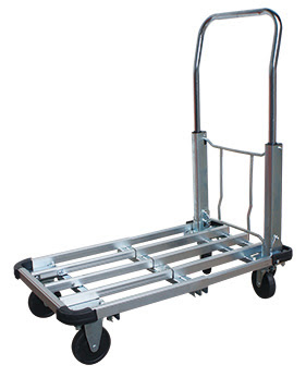 4"橡膠輪伸縮鋁車 <經濟型>