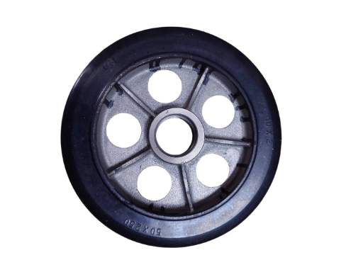 10" x 2 橡膠銑鐵輪