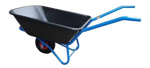 10"打氣輪塑鋼水泥車 <黑斗>