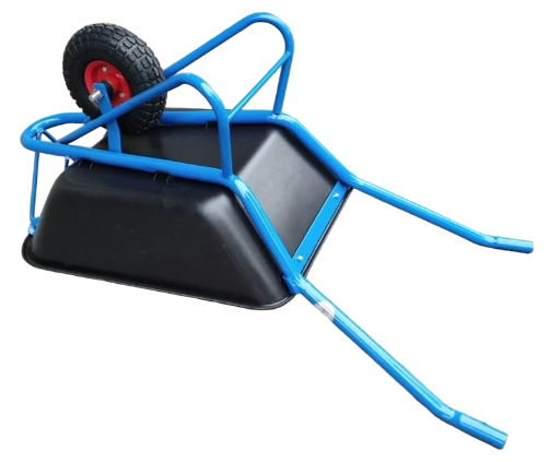 10"打氣輪塑鋼水泥車 <黑斗>