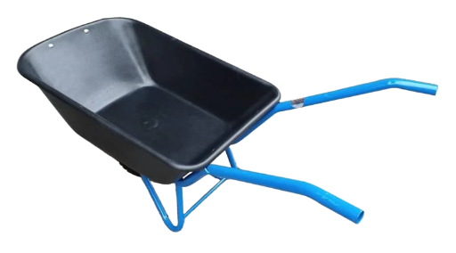 10"打氣輪塑鋼水泥車 <黑斗>