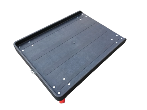 3"PR輪圍三邊大型塑鋼烏龜車