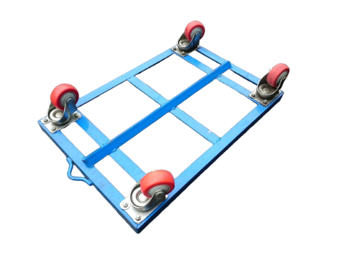 3"PR輪圍四邊鐵製烏龜車