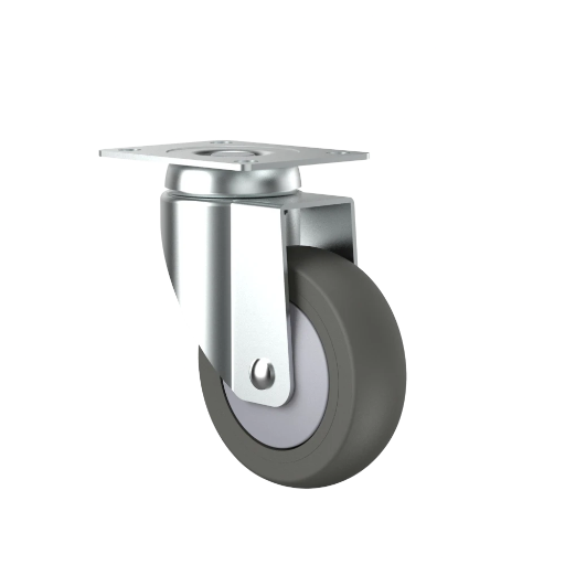 4"TPR活動輪 <另有四分粗牙 五分粗牙>