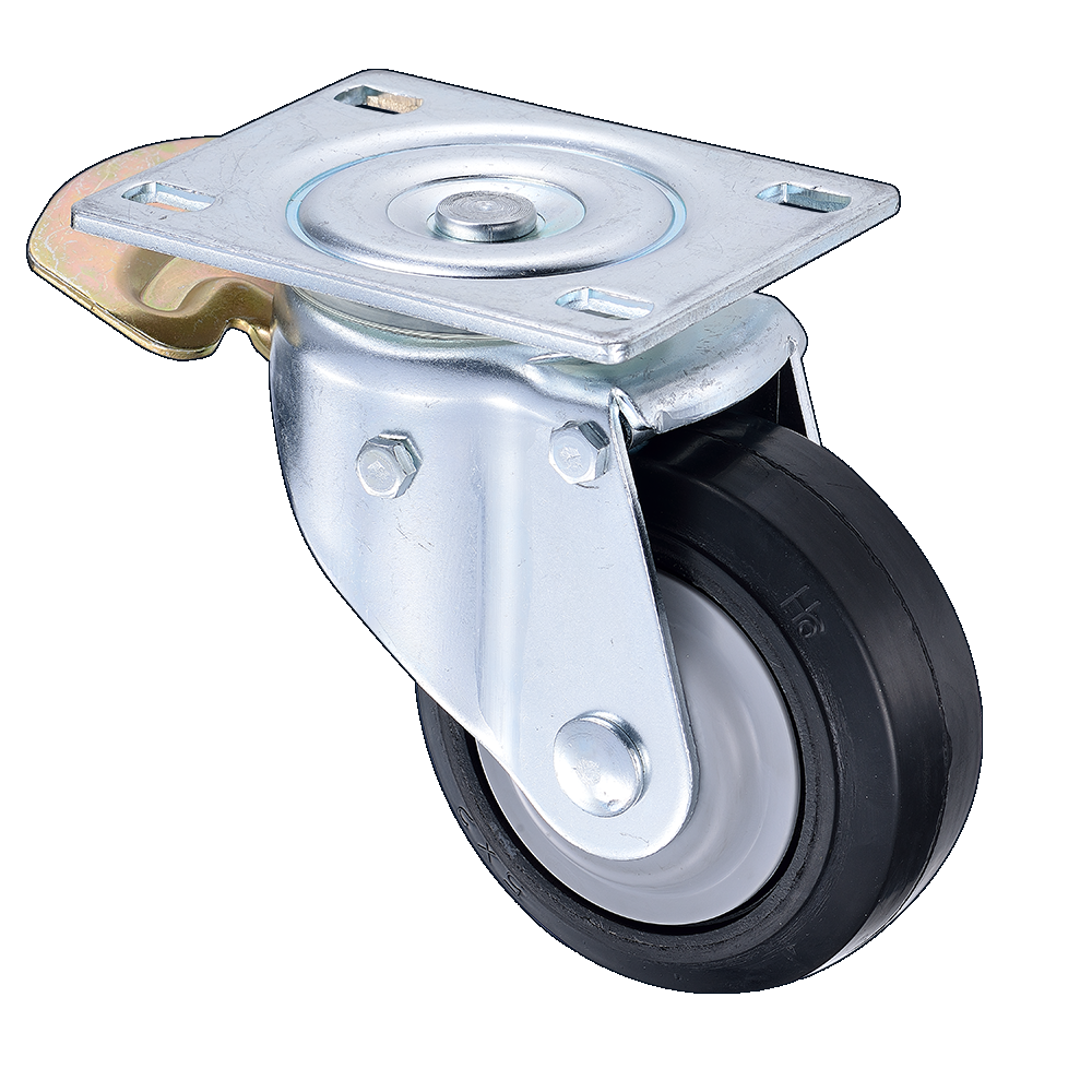 5"x2 橡膠重型煞車輪