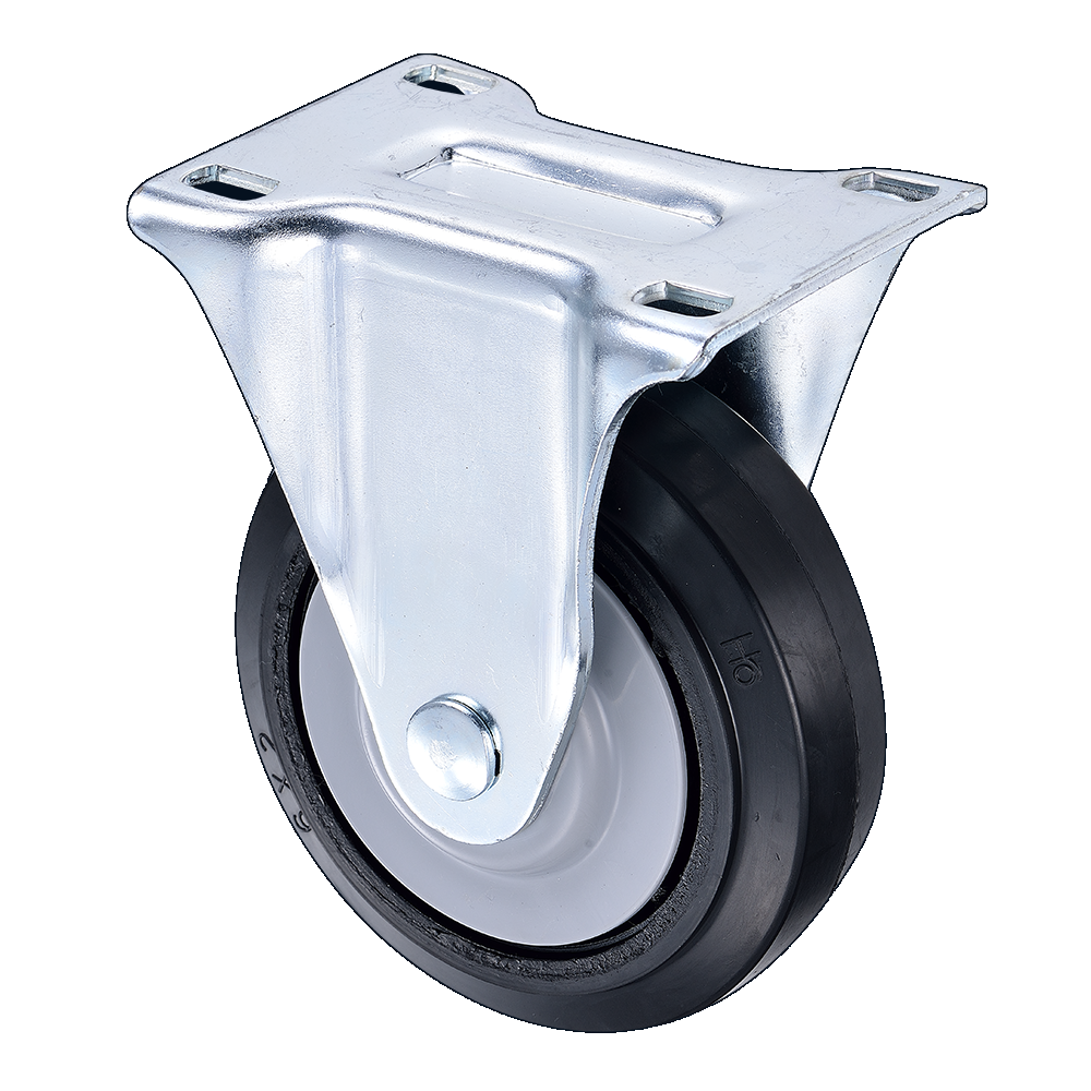 6"x2 橡膠重型固定輪