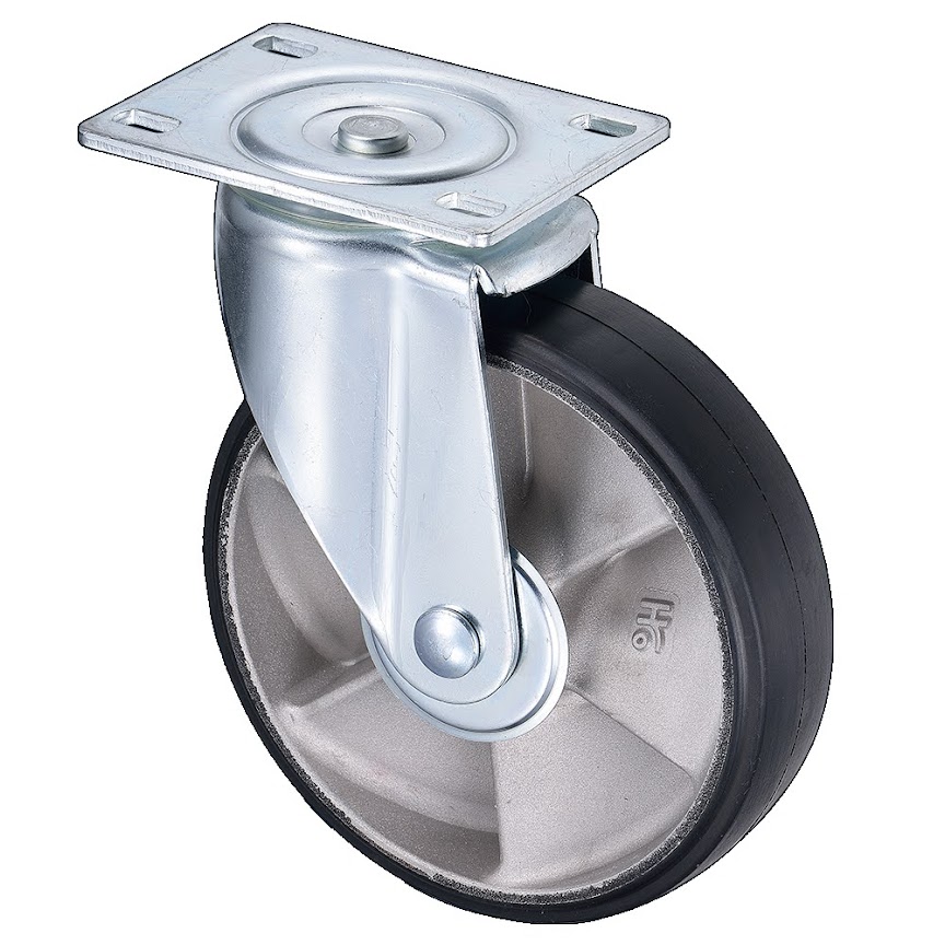 8"x2 橡膠重型活動輪