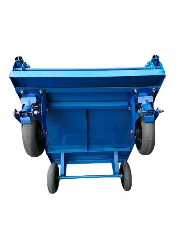 8"塑鋼煞車輪1.5x2.5雙層鐵板車