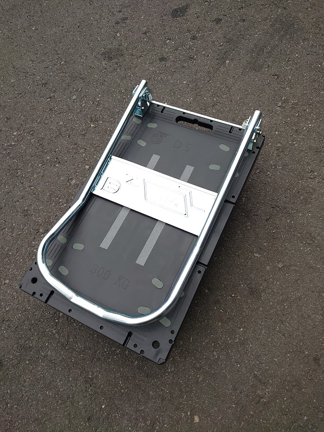 5"w型全效煞車輪1.5x2.5塑鋼車