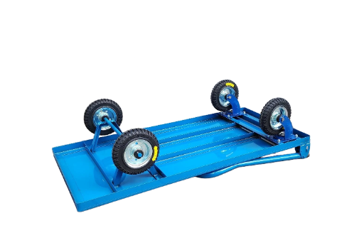 8"省力輪2尺x4尺活動鐵板車