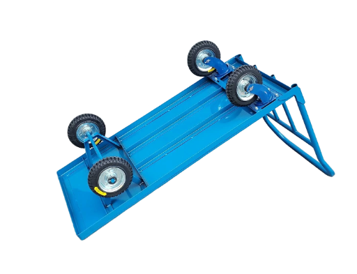 8"省力輪2尺x4尺固定鐵板車