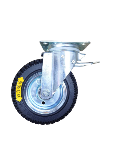 8"省力煞車輪 (垃圾字母車用)