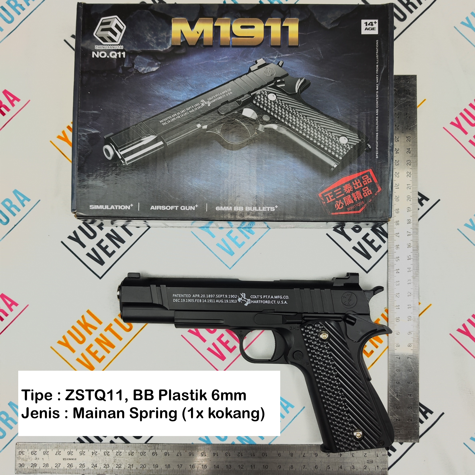 ZSTQ11 ,  ZHENGSANGTAI Q11 M1911 Colt Government 1911 New Batch 2025