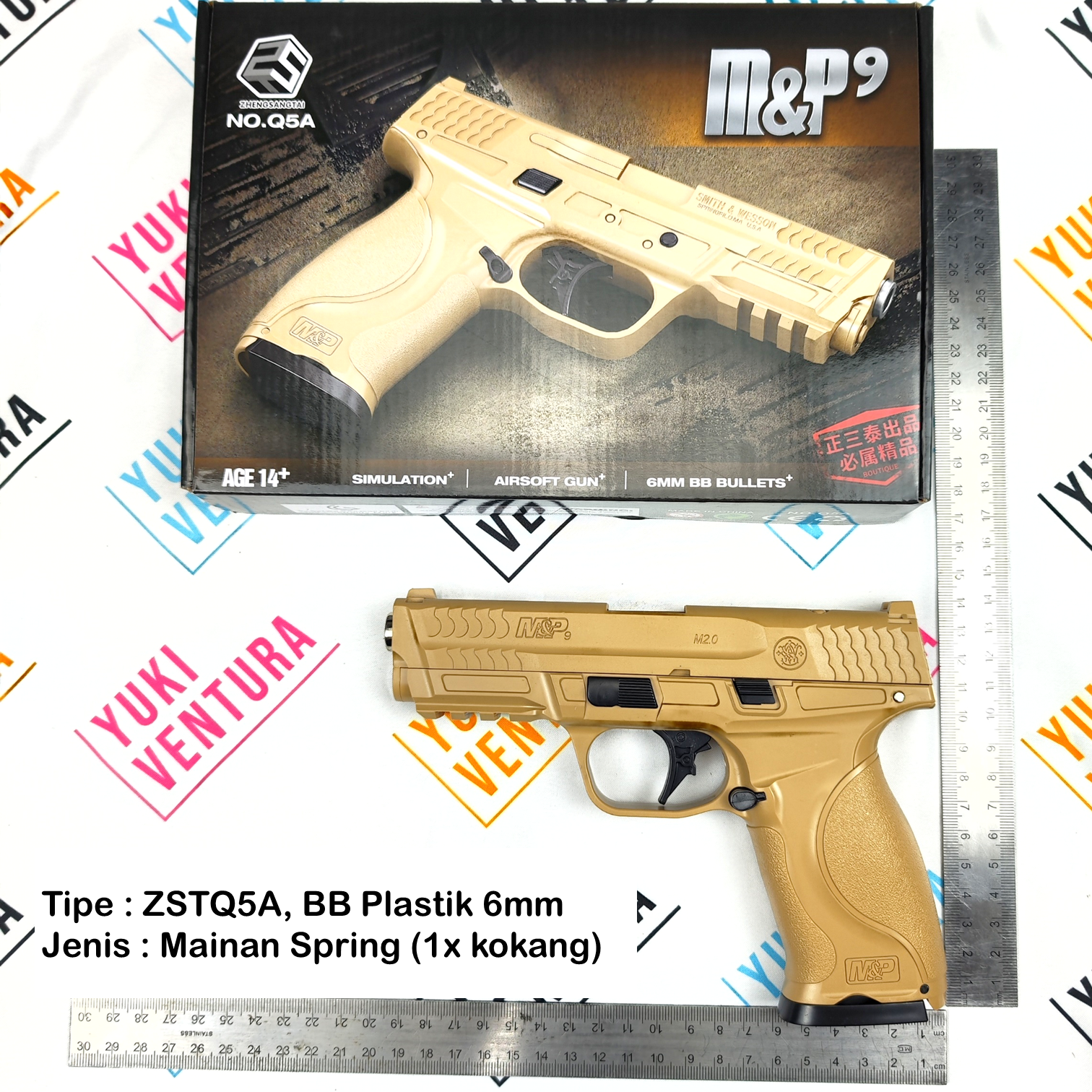 ZSTQ5A ,  ZHENGSANGTAI Q5 TAN Cokelat Gurun + SBAL PL M&P9 New Batch 2025