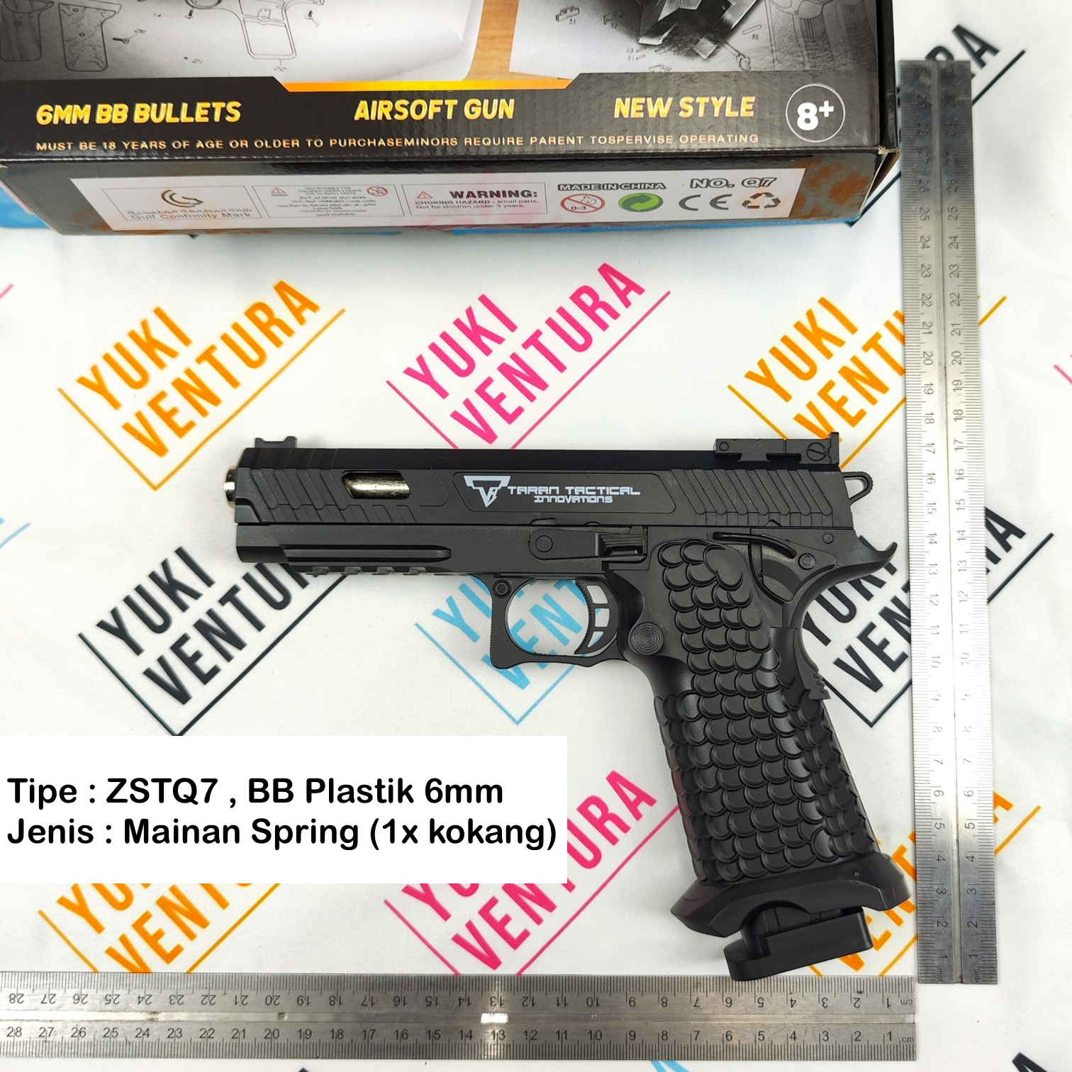 ZSTQ7 ,  ZHENGSANGTAI Q7 Hi-Capa 2011 TTI Combat Master New Batch 2025