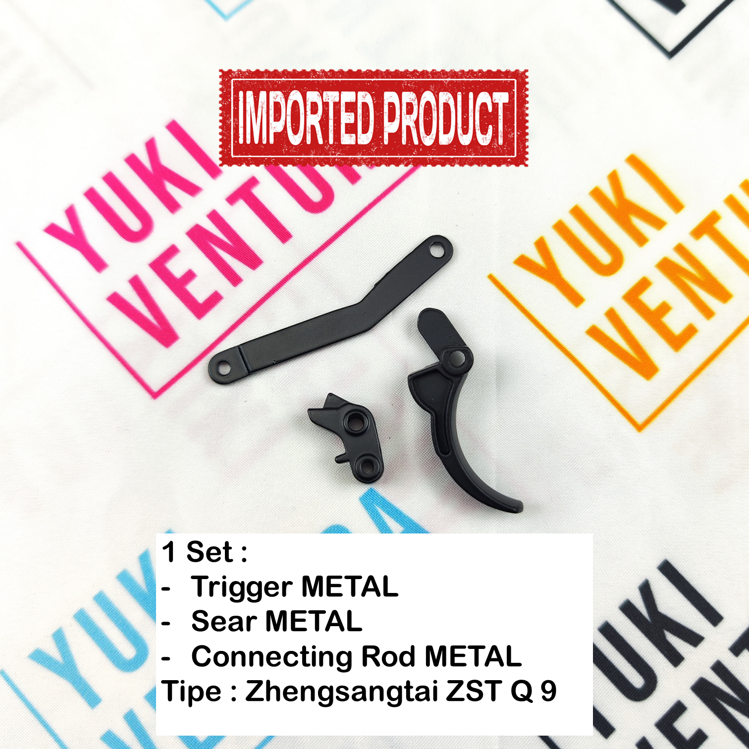 Zhengsangtai ZST Q9 Trigger + Sear + Connecting Rod METAL Upgrade (IMPORT)