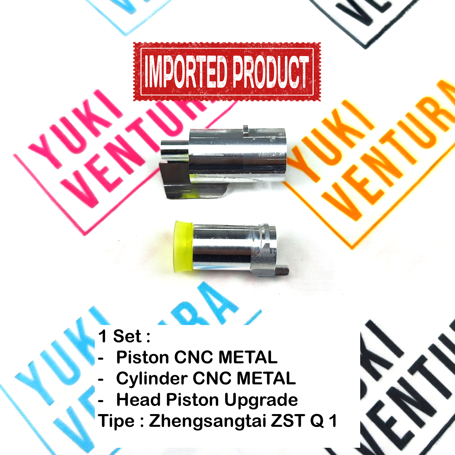 Zhengsangtai ZST Q1 Piston + Head Piston + Cylinder CNC METAL Upgrade (IMPORT)