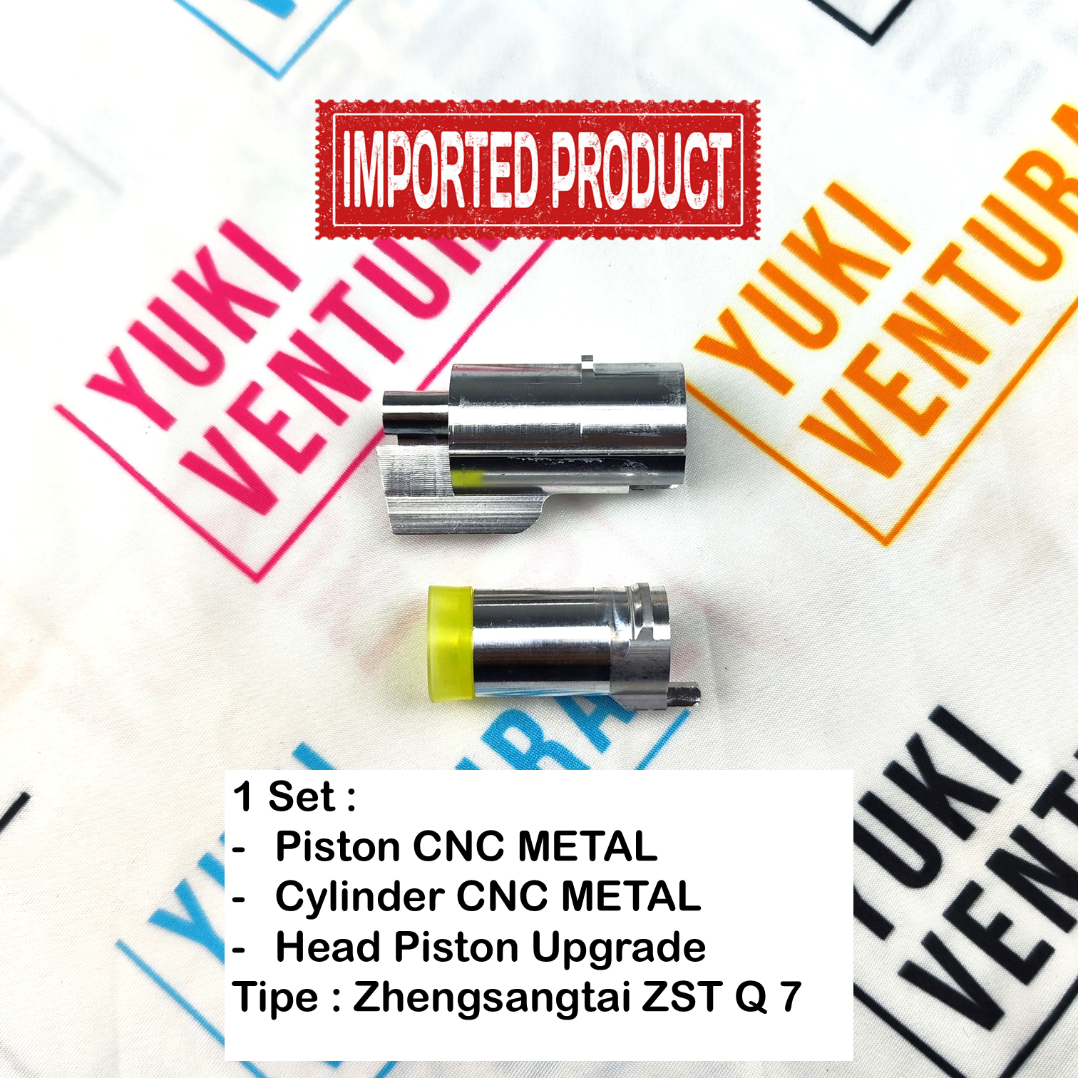 Zhengsangtai ZST Q7 Piston + Head Piston + Cylinder CNC METAL Upgrade (IMPORT)