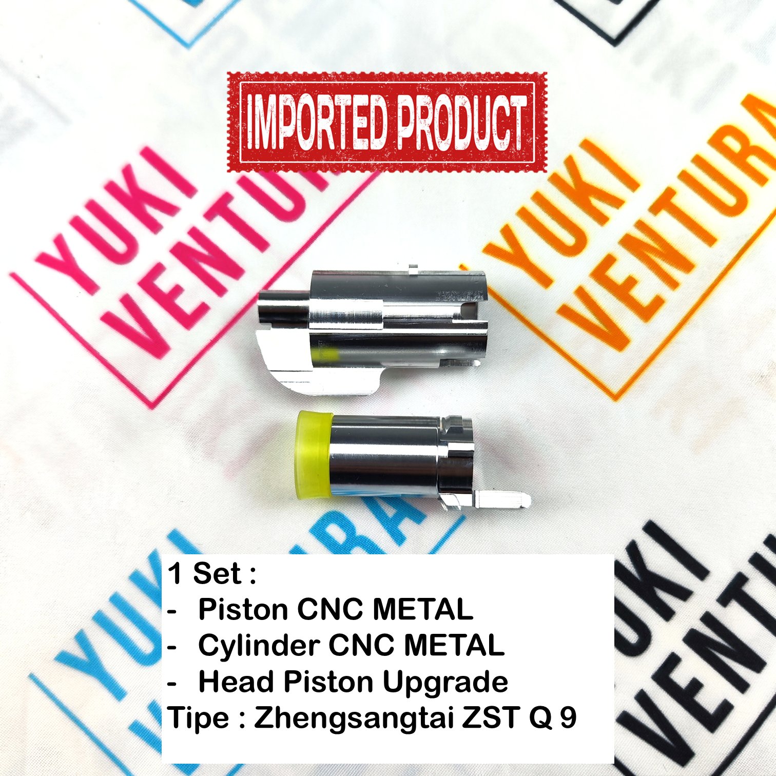 Zhengsangtai ZST Q9 Piston + Head Piston + Cylinder CNC METAL Upgrade (IMPORT)