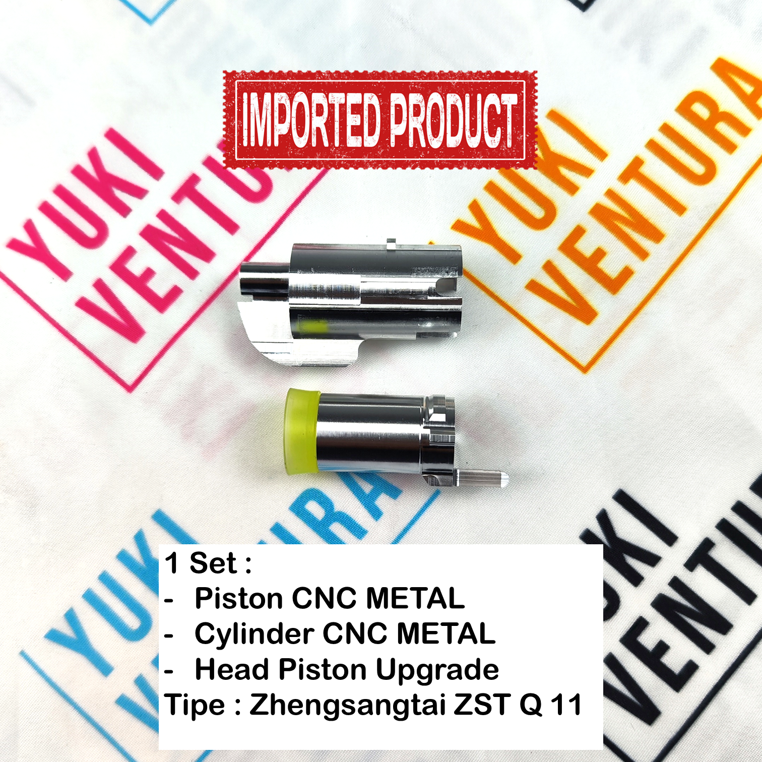 Zhengsangtai ZST Q11 Piston + Head Piston + Cylinder CNC METAL Upgrade (IMPORT)