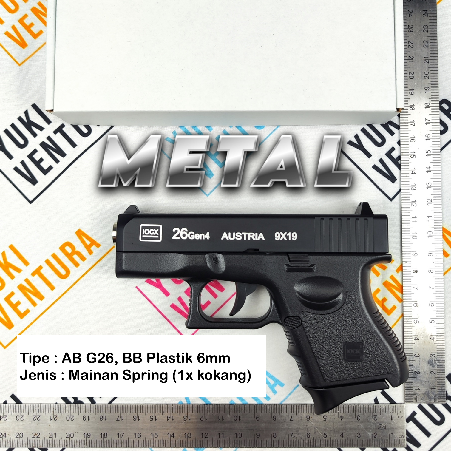 ABG26-B , AB G26 METAL New Batch 2025