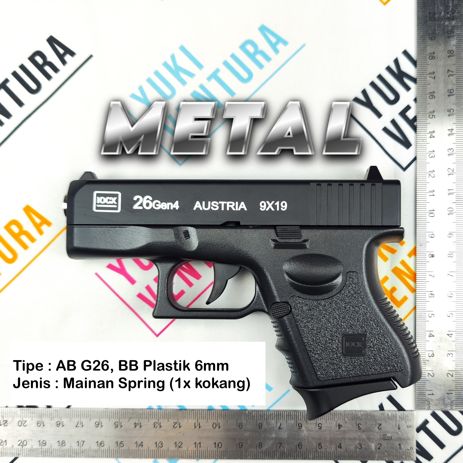 ABG26-B , AB G26 METAL New Batch 2025