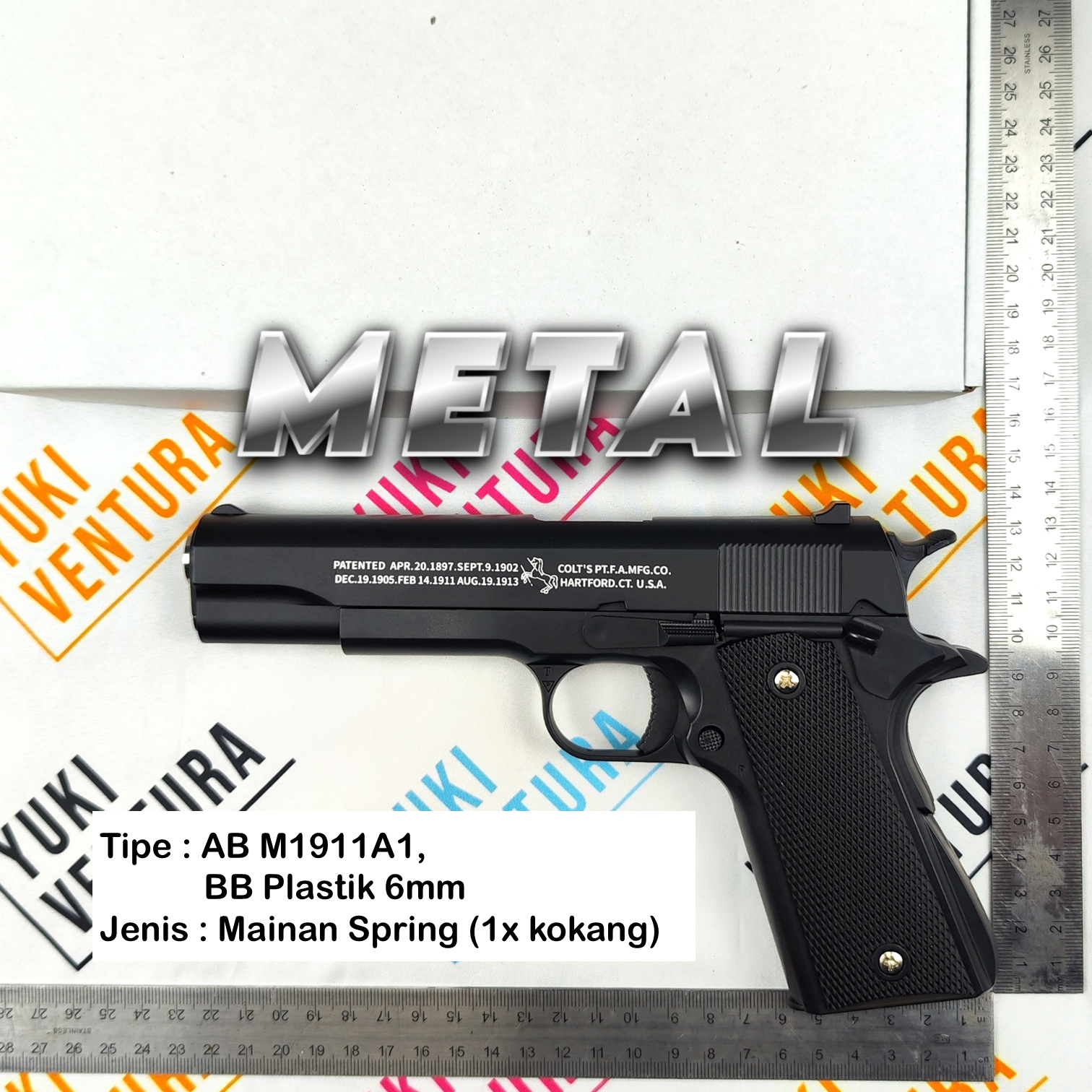 ABM1911A1-B , AB M1911A1 Colt 1911 METAL New Batch 2025