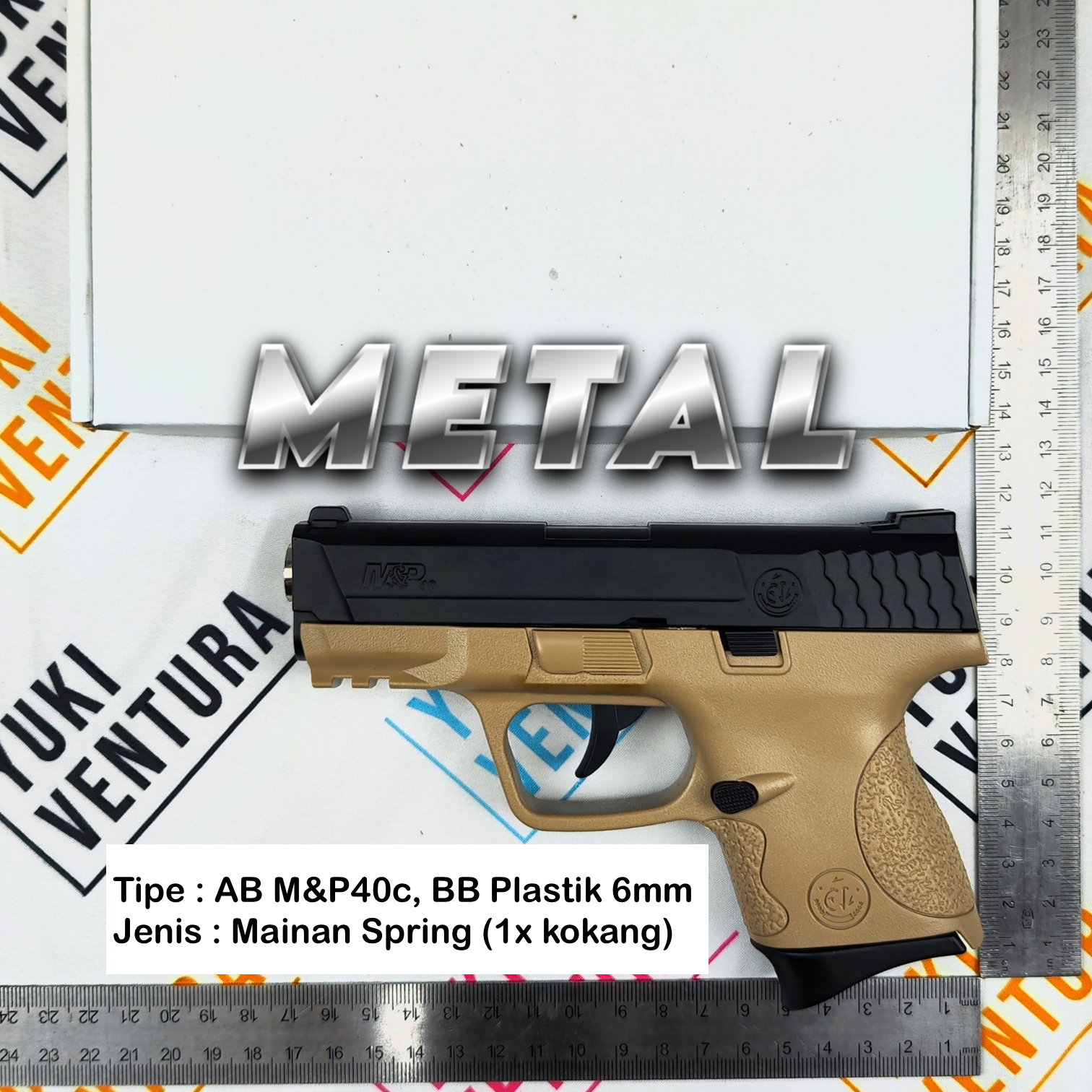 ABM&P40c-T , AB M&P40c METAL TAN Dual Tone New Batch 2025