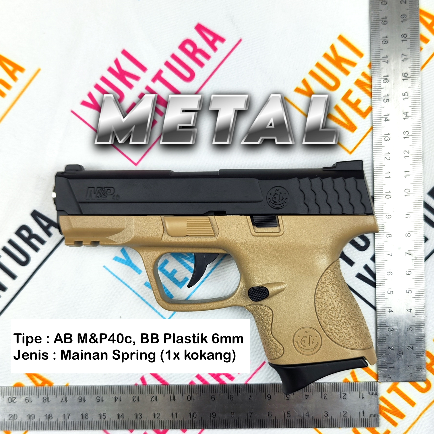 ABM&P40c-T , AB M&P40c METAL TAN Dual Tone New Batch 2025