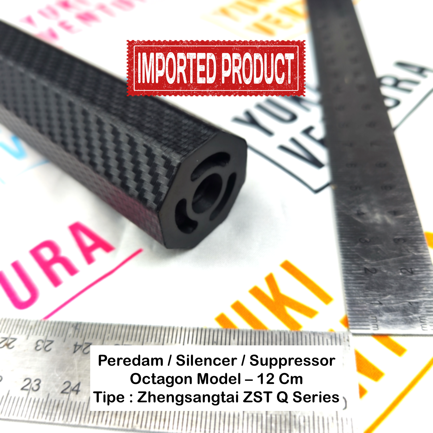 Peredam Silencer Suppressor Untuk SEMUA Zhengsangtai ZST Q1 Q2 Q3 Q5 Q7 Q9 Q11 Upgrade (IMPORT)