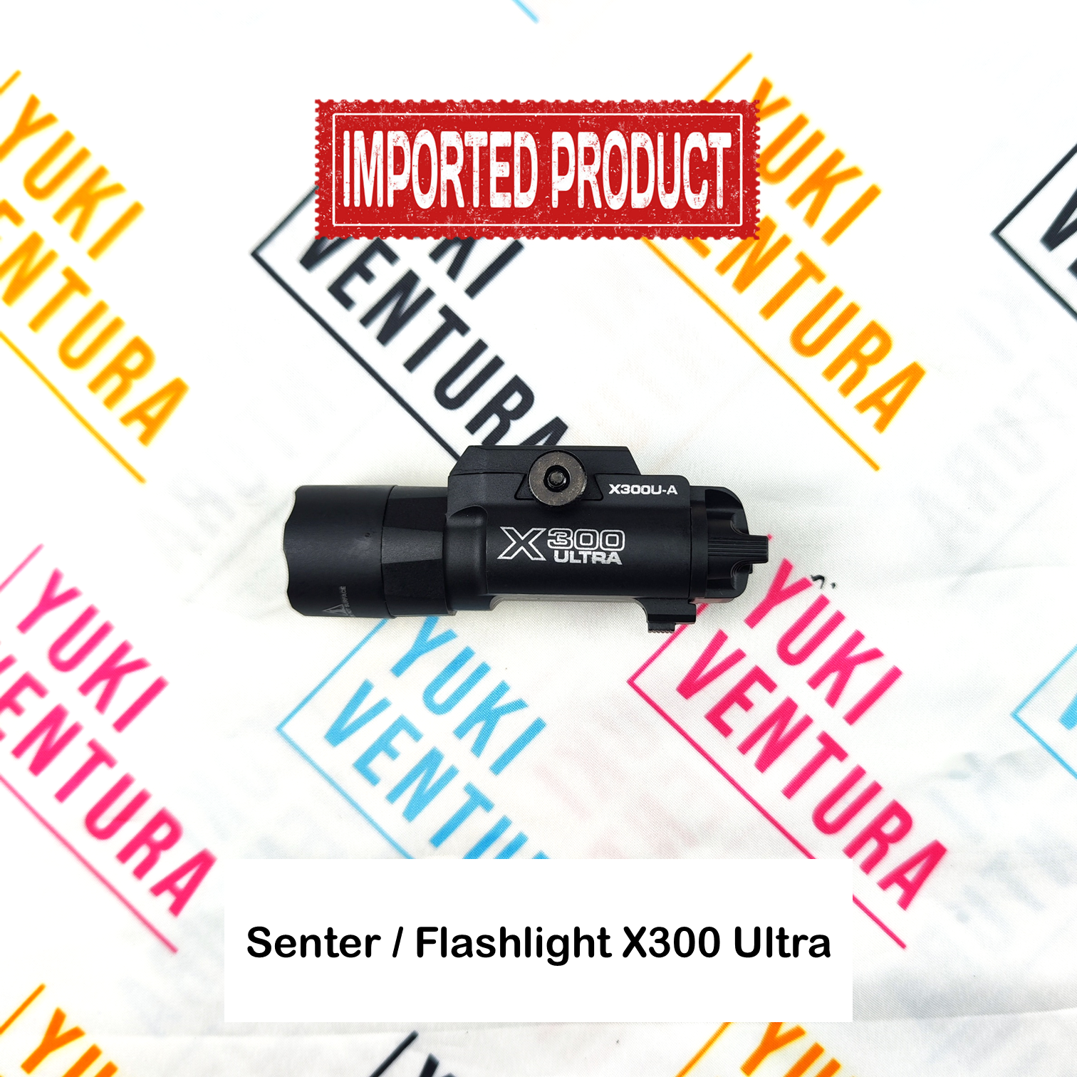 Senter / Flashlight Tactical SF X300 ULTRA Hitam TAN Universal (IMPORT)