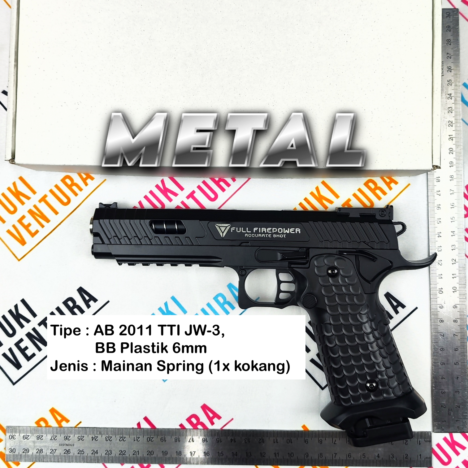 AB2011JW3-B, AB 2011 TTI JW-3 COMBAT MASTER METAL New Batch 2025