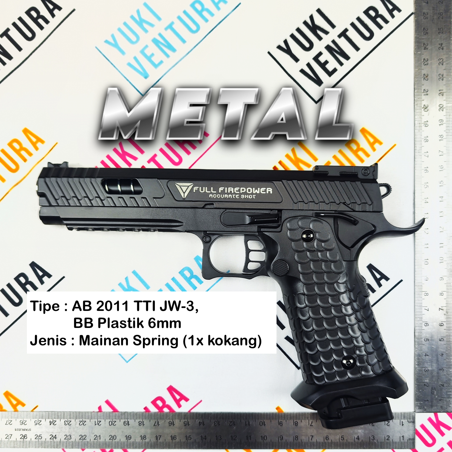 AB2011JW3-B, AB 2011 TTI JW-3 COMBAT MASTER METAL New Batch 2025