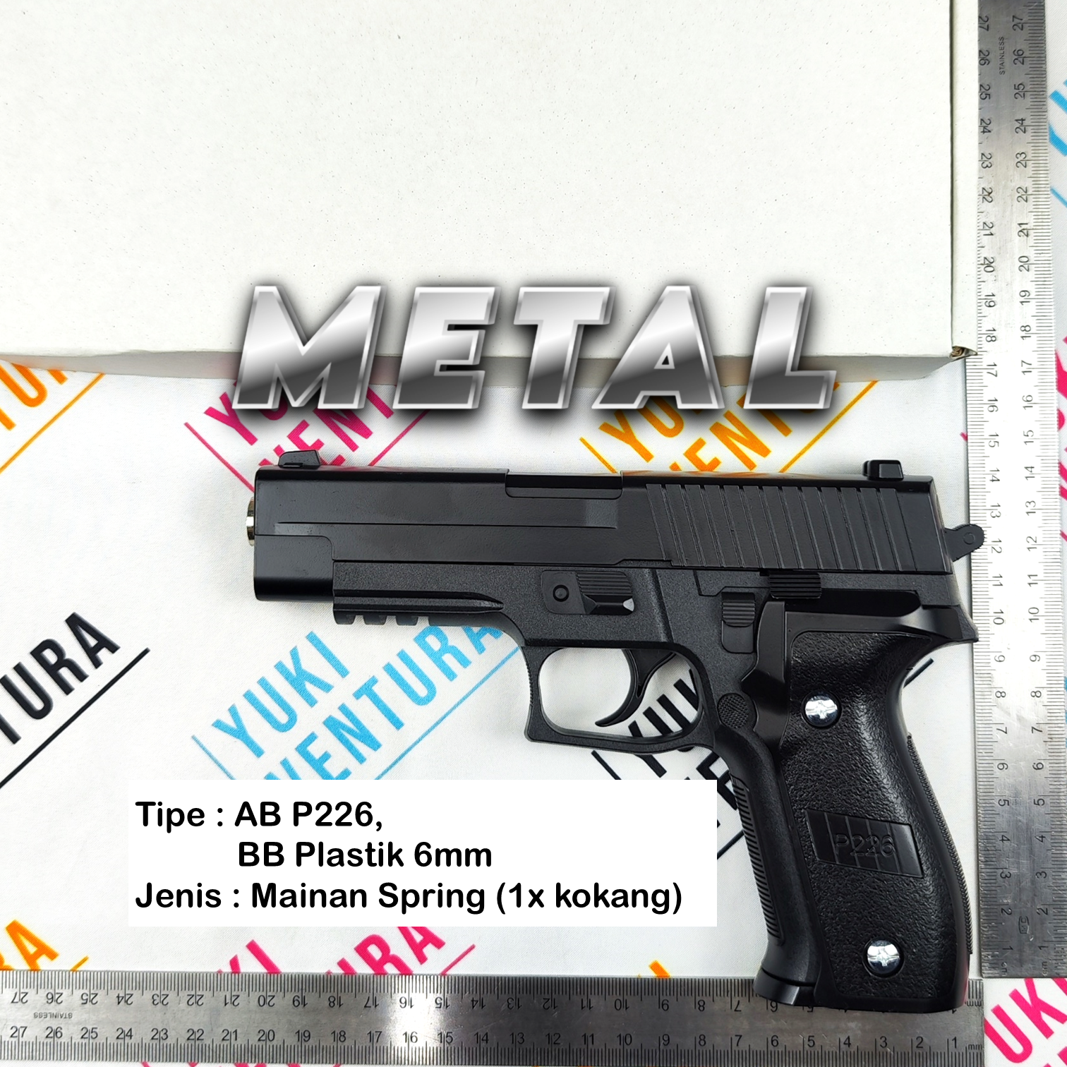 ABP226-B, AB P226 METAL (Bonus Peredam) New Batch 2025