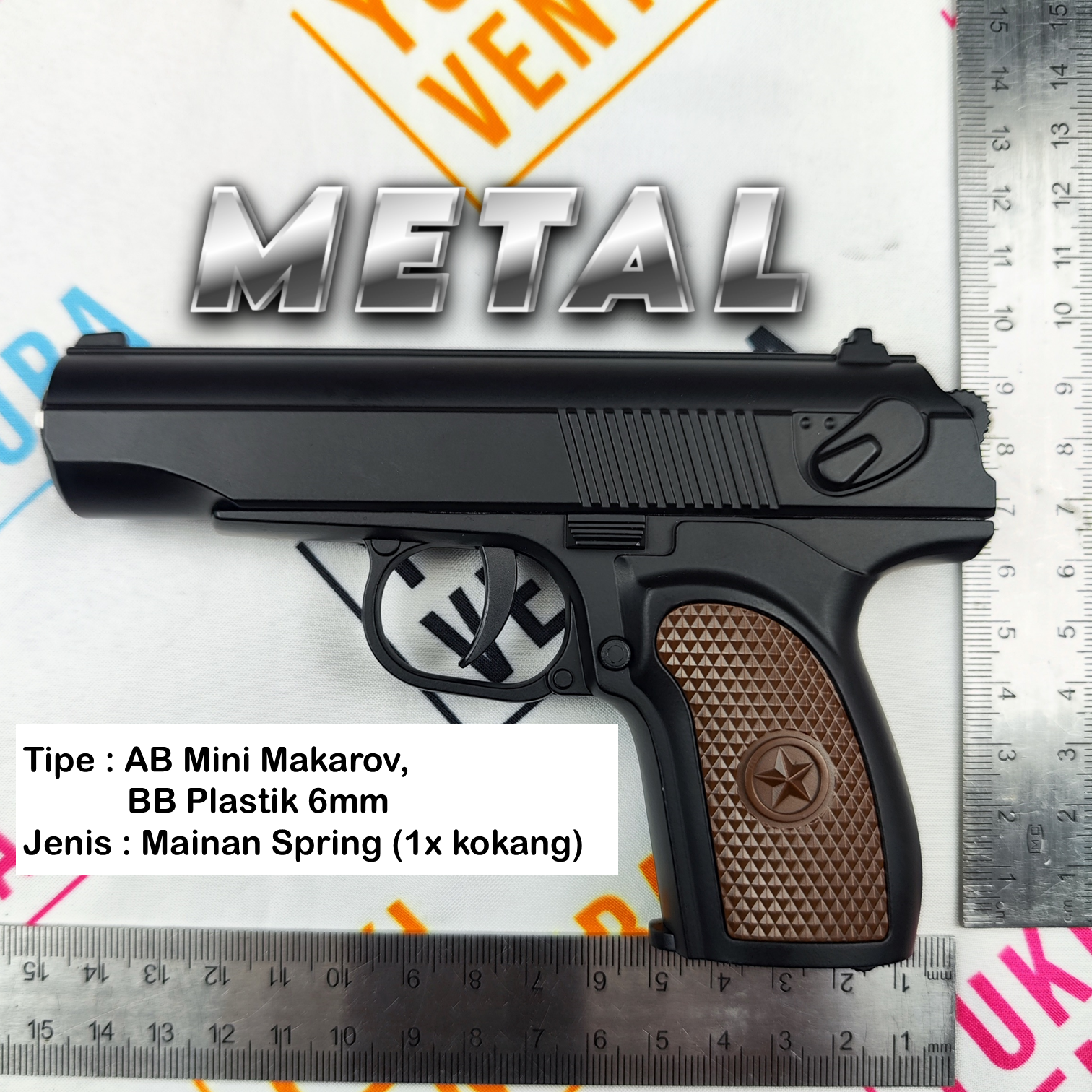 ABMNM-B, AB Mini Makarov METAL New Batch 2025