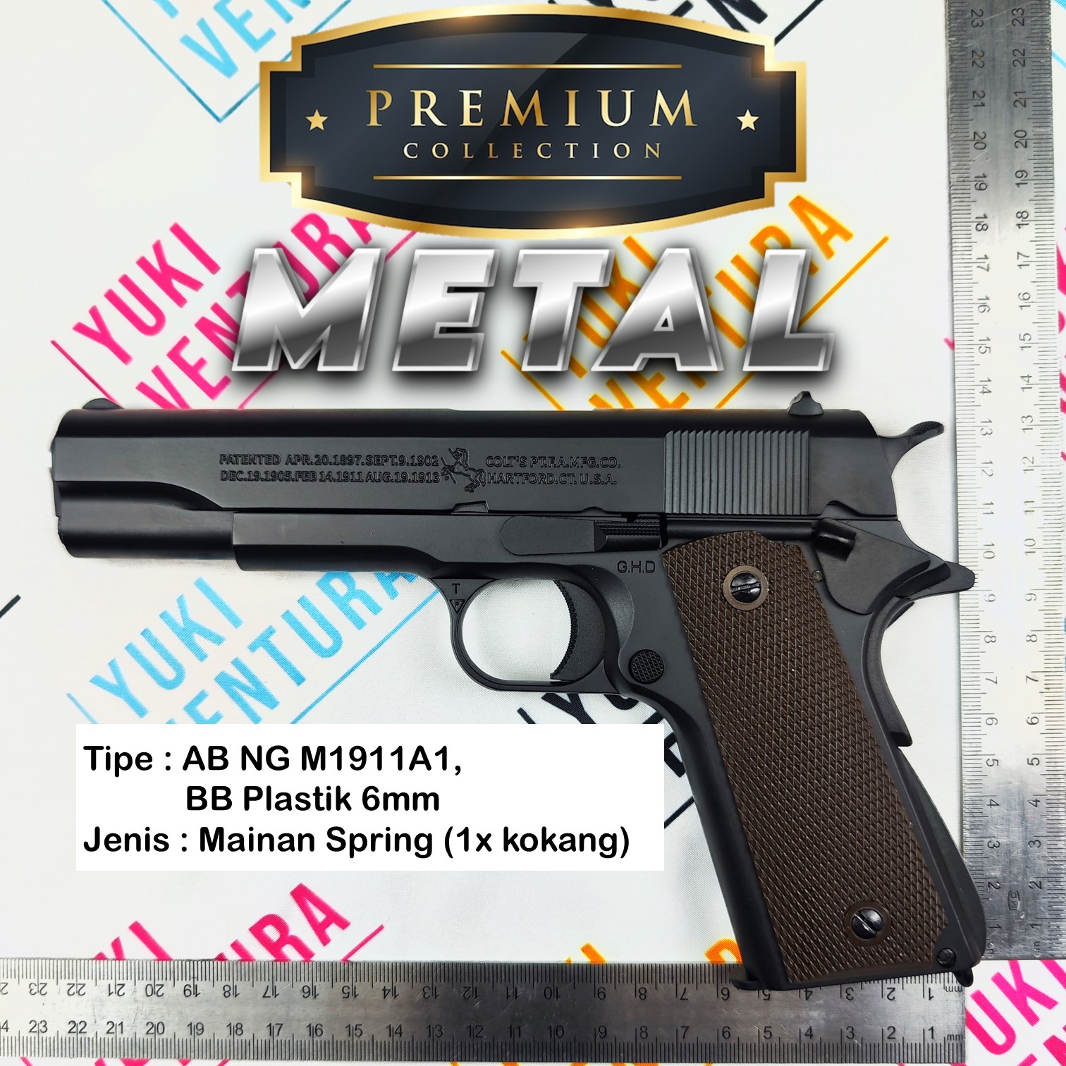 (LIMITED) ABNGA1-B, AB NG M1911A1 METAL PREMIUM New Batch 2026